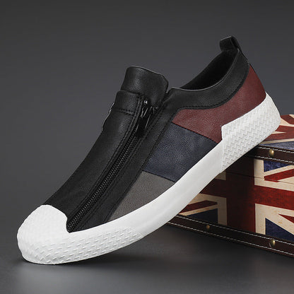 Claude Monet Italian Leather Trainers
