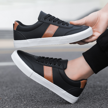 Riviera Premium Italian Leather Trainers