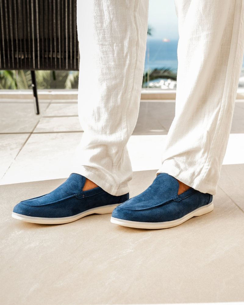Feratto Signature Italian Suede Loafers