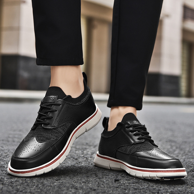 Bryan Leather Trainers