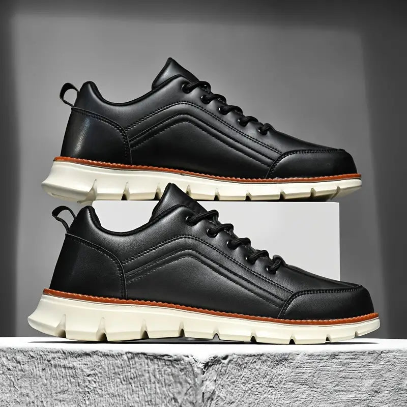 Vegas Leather Trainers