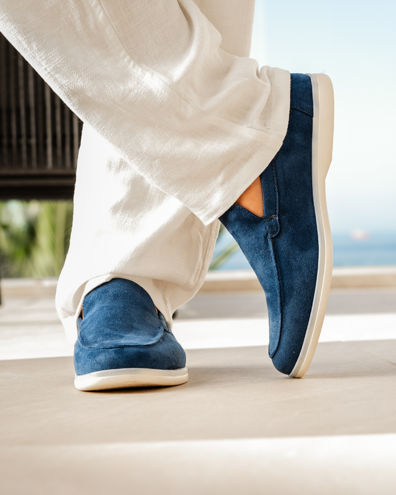 Feratto Signature Italian Suede Loafers