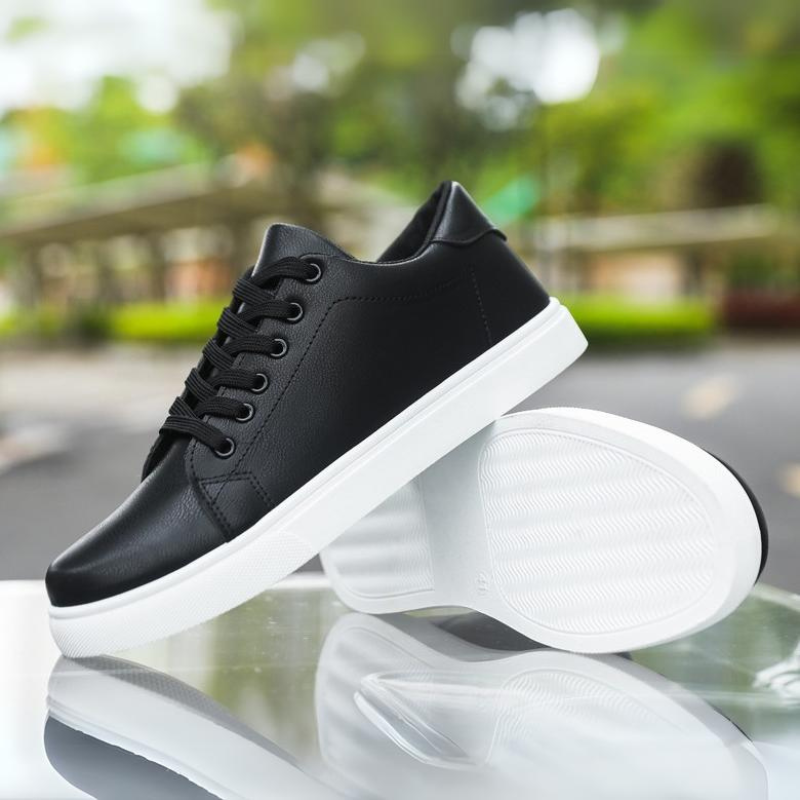Enzo Leather Trainers