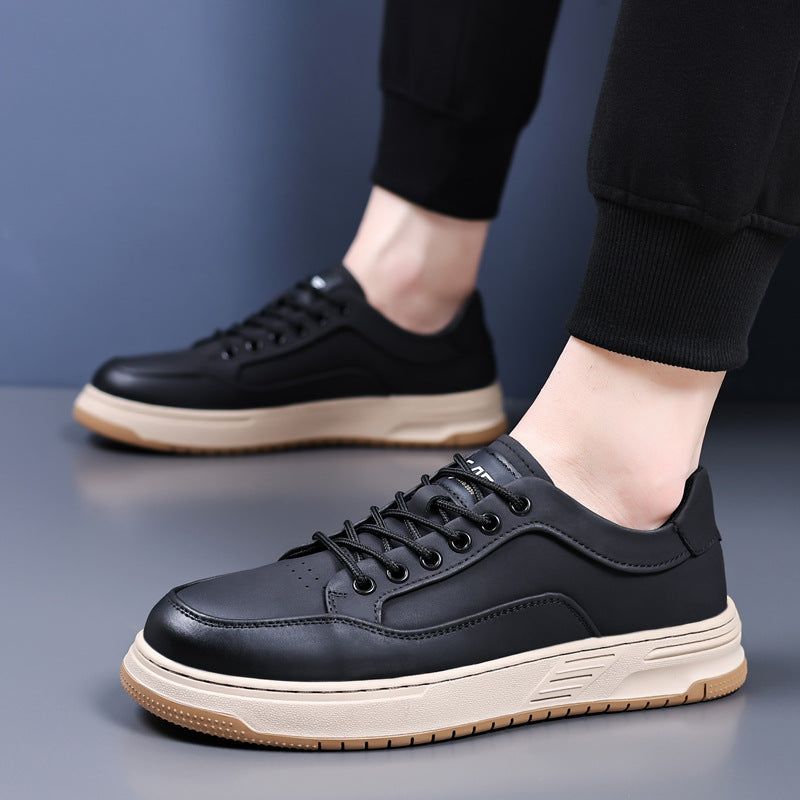 Boston Leather Trainers