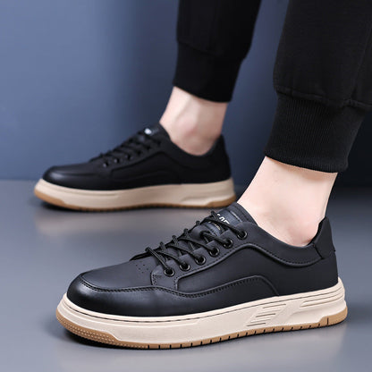 Boston Leather Trainers