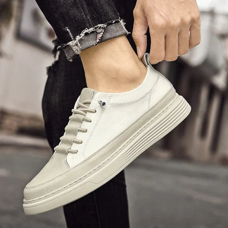 Giovanni Italian Leather Trainers