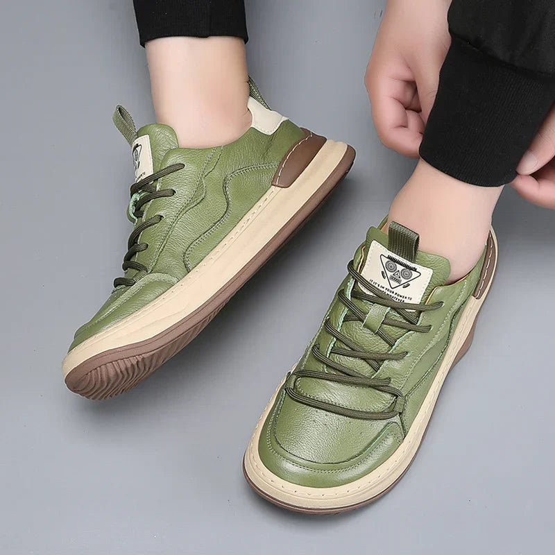 Roma Genuine Leather Trainers