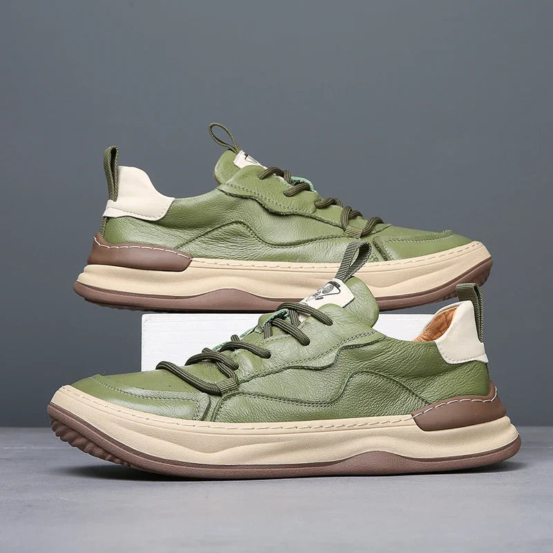 Roma Genuine Leather Trainers
