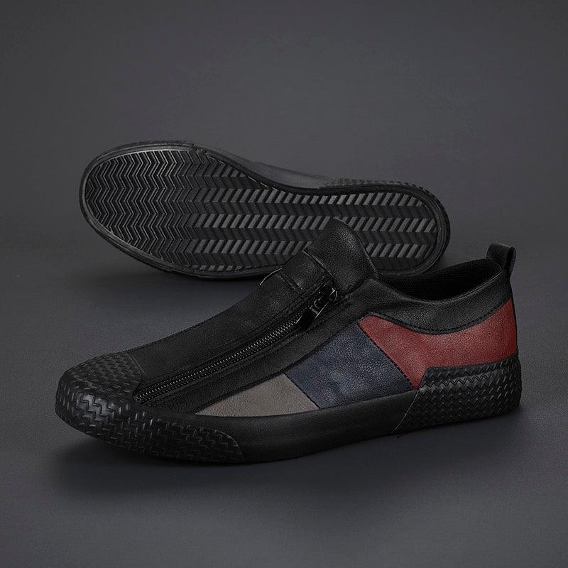 Claude Monet Italian Leather Trainers