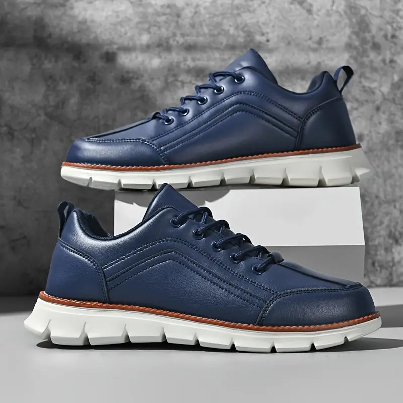Vegas Leather Trainers