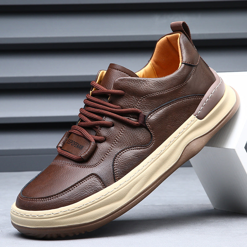 Heritage Italiana Genuine Leather Trainers