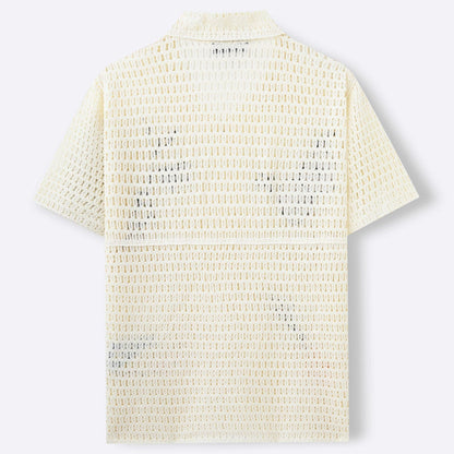 Capri Crochet Polo