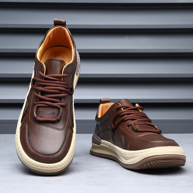 Heritage Italiana Genuine Leather Trainers