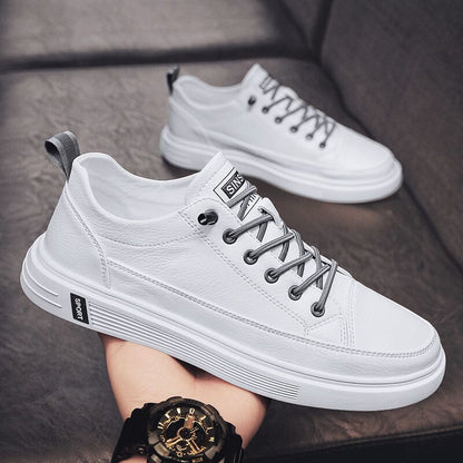 Urban London Italian Leather Trainers
